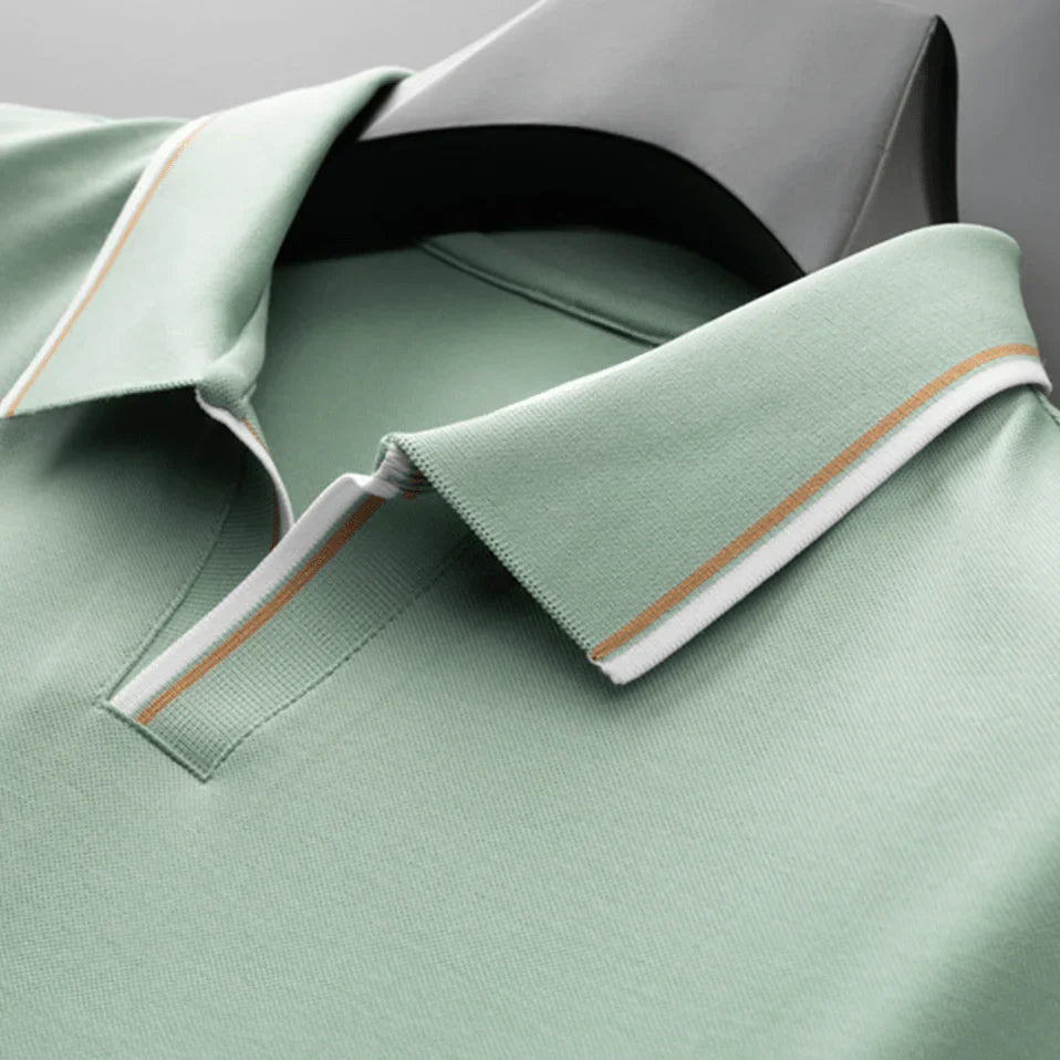 Vincenzo | Prestige Silk Polo Shirt
