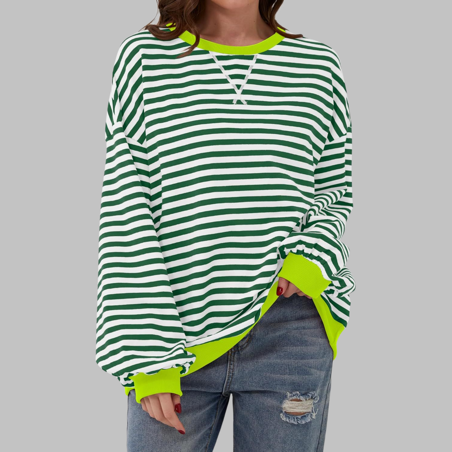 Luka | Striped Sweatshirt