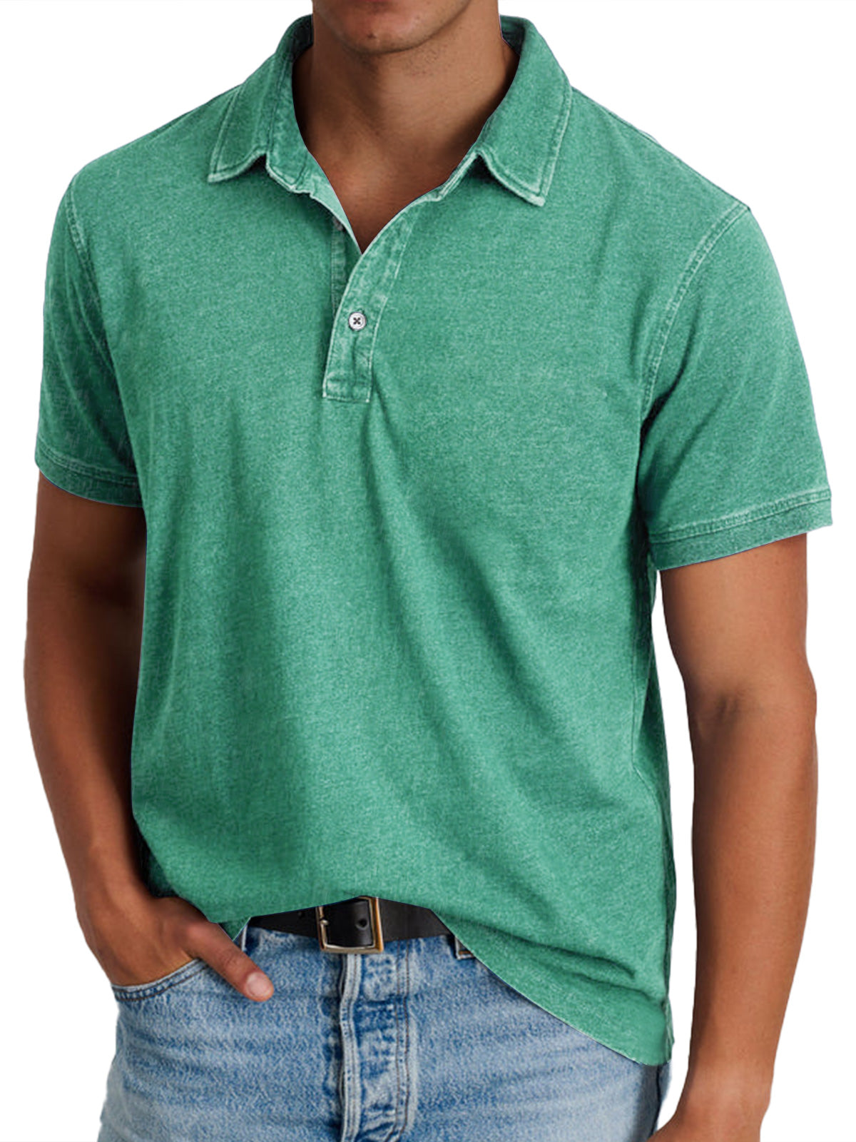 George - Men's Polo Shirt with Collar