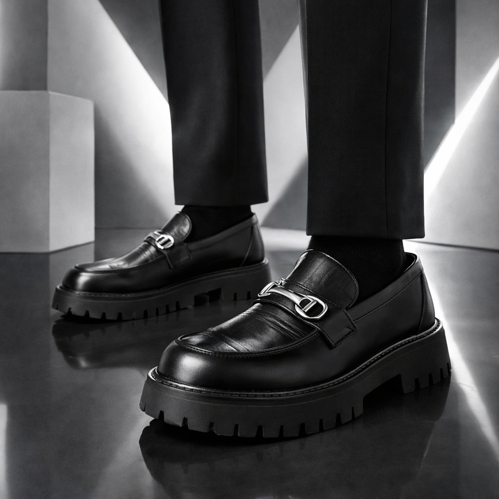 Rowan | Classic Derby Shoes With Lug Sole