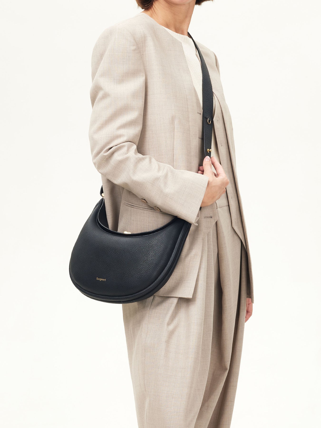 LunaGlow - Crescent Shoulder Bag