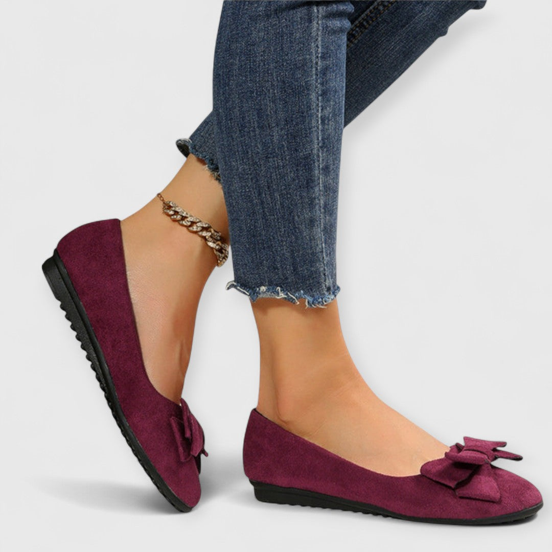 Haisley | Stylish Comfort Bow Flats