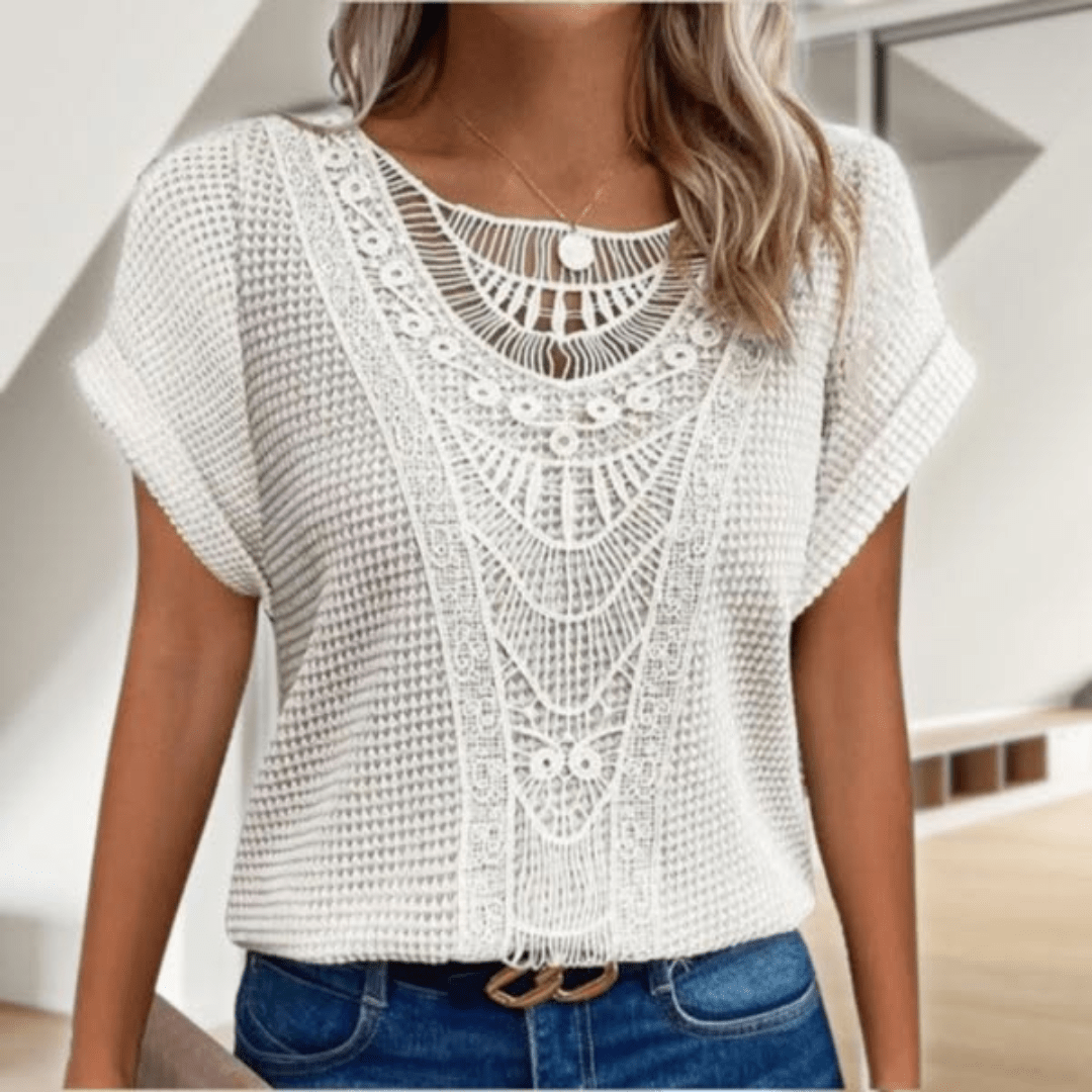 Rowena | Elegant Ibiza-style blouse