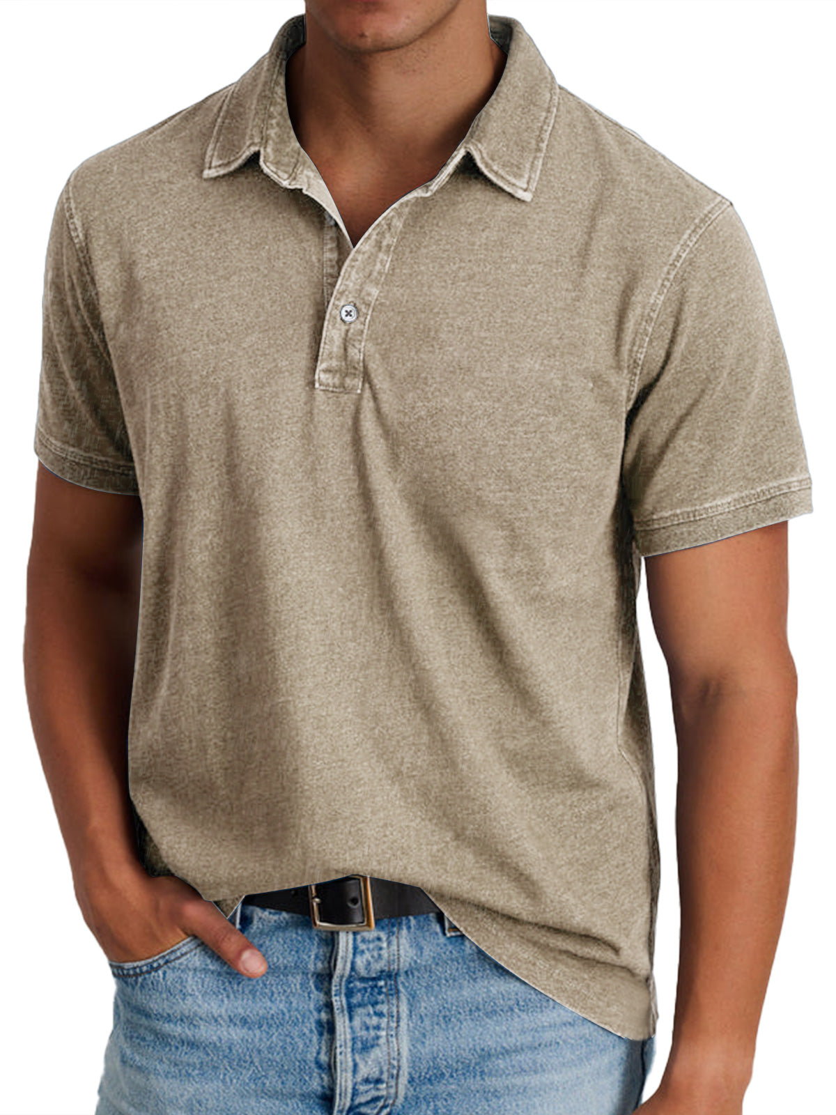 George - Men's Polo Shirt with Collar