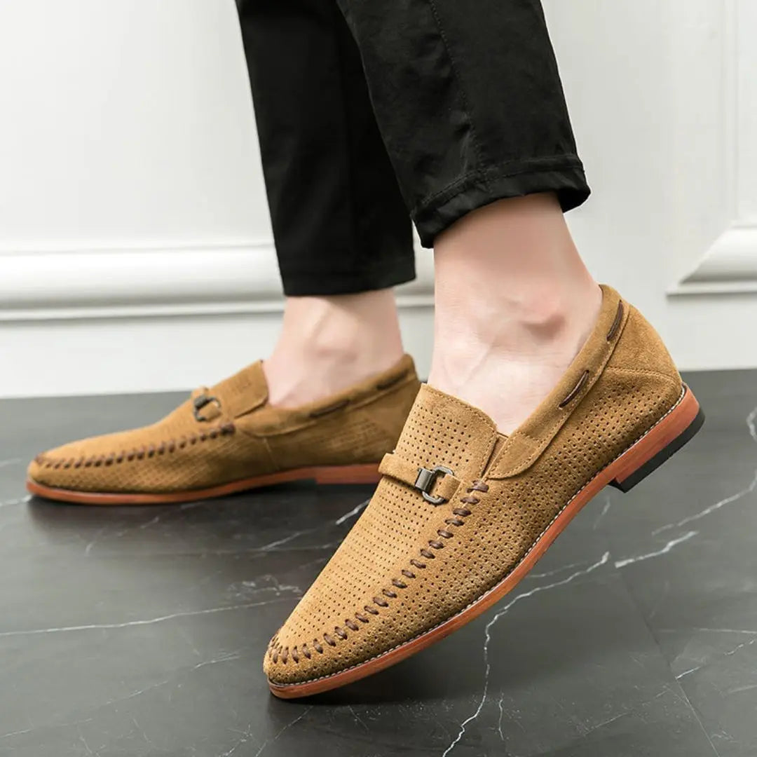 Arthur | Giovanni Suede Loafers