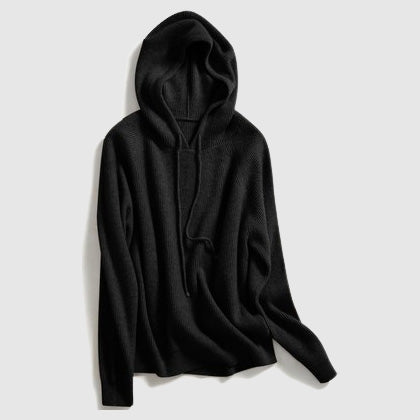 Wren | Knitted Cashmere Hooded Women’s Winter Sweater