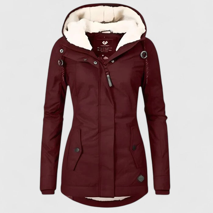 Seravia – Women’s Long Waterproof Jacket