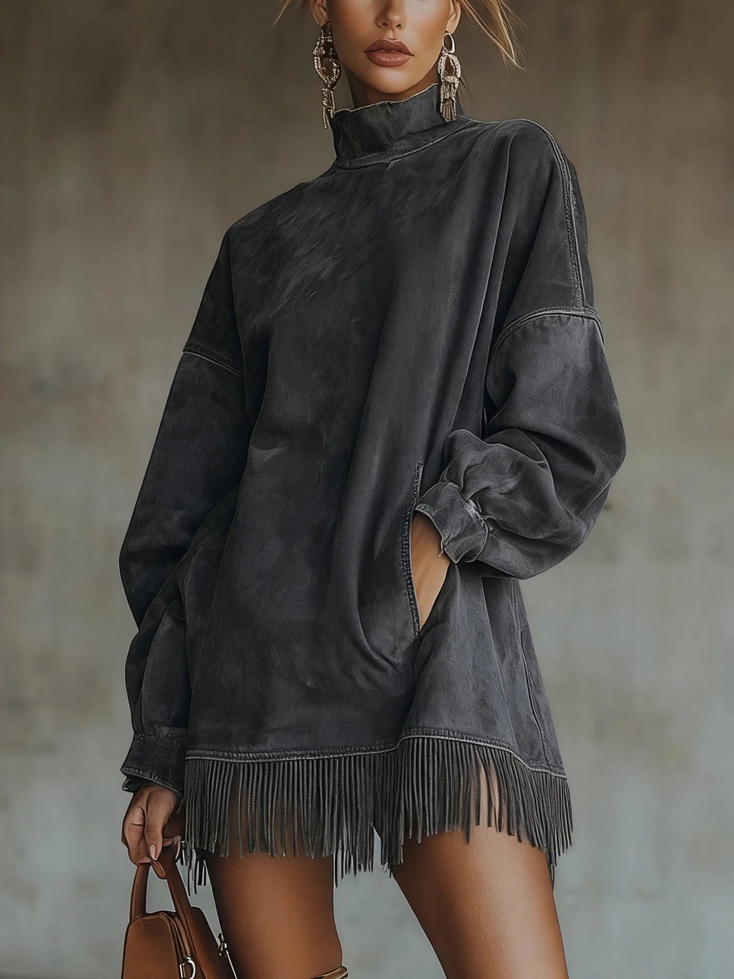 Lunarae – Cozy Fringe Dress