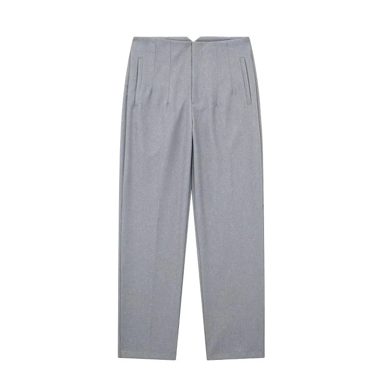 Claude | Women's High Waisted Trousers