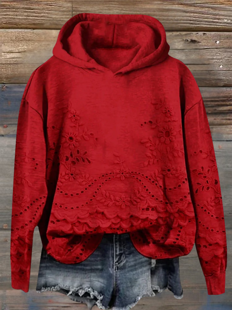 Elliott | Women’s Hoodies - Floral Embroidery