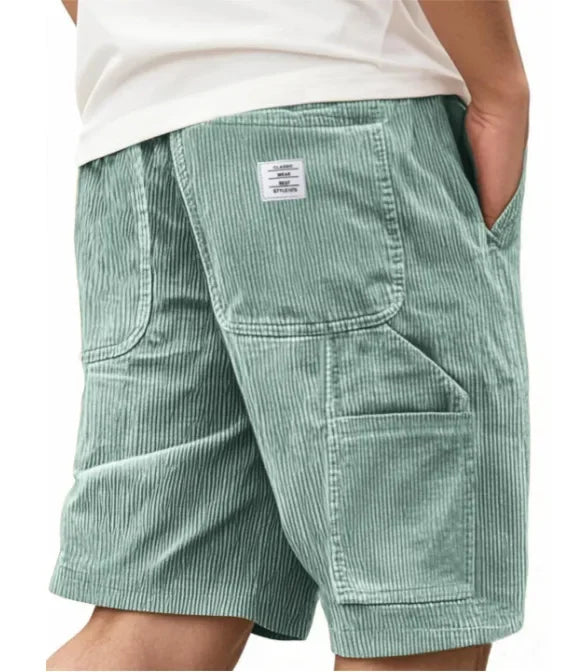 Owen | Cargo Corduroy Shorts For Men