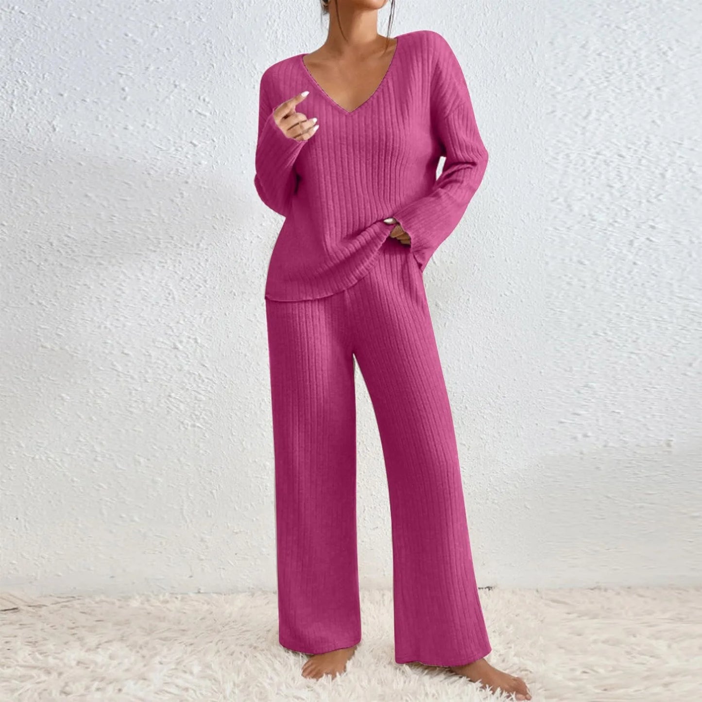 Esra | Knitwear Two-Piece Set
