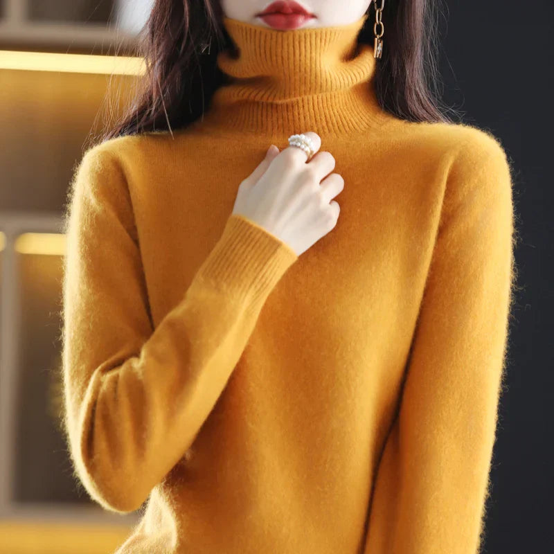 Letizia | Cashmere Turtleneck Jumper