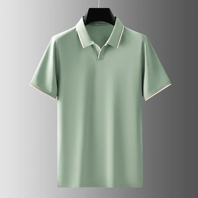 Vincenzo | Prestige Silk Polo Shirt