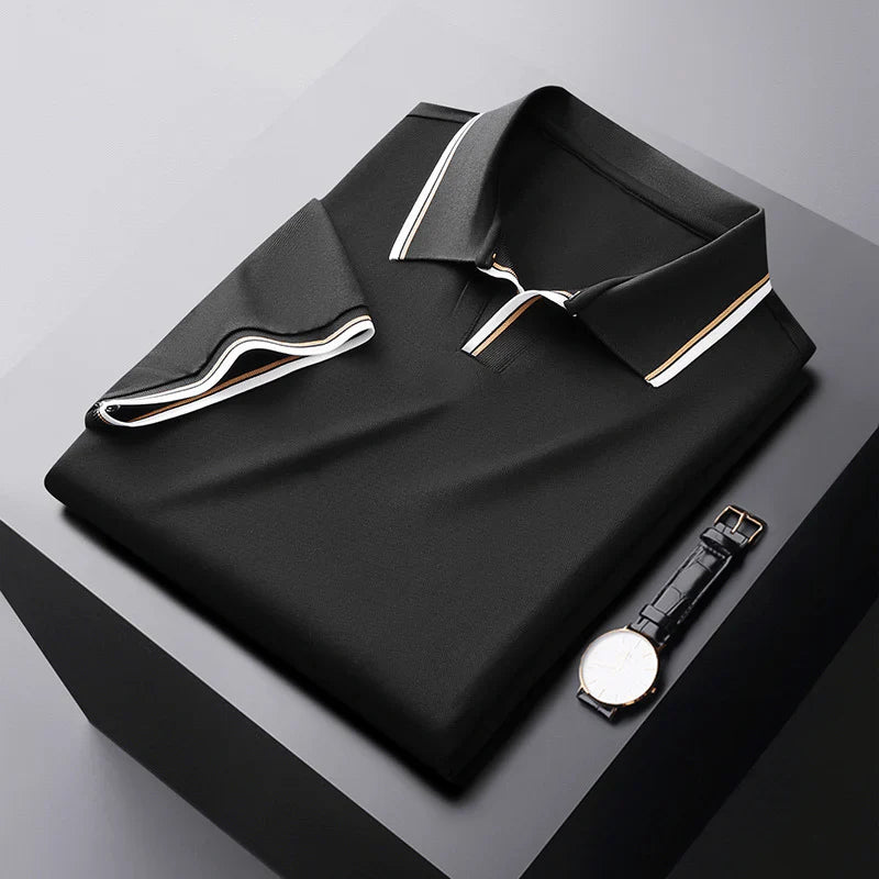 Vincenzo | Prestige Silk Polo Shirt