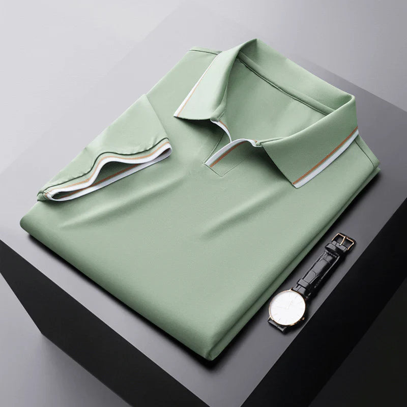 Vincenzo | Prestige Silk Polo Shirt