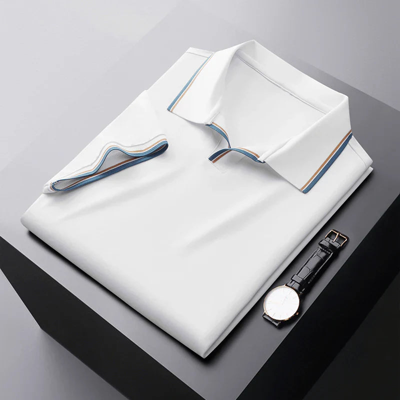 Vincenzo | Prestige Silk Polo Shirt