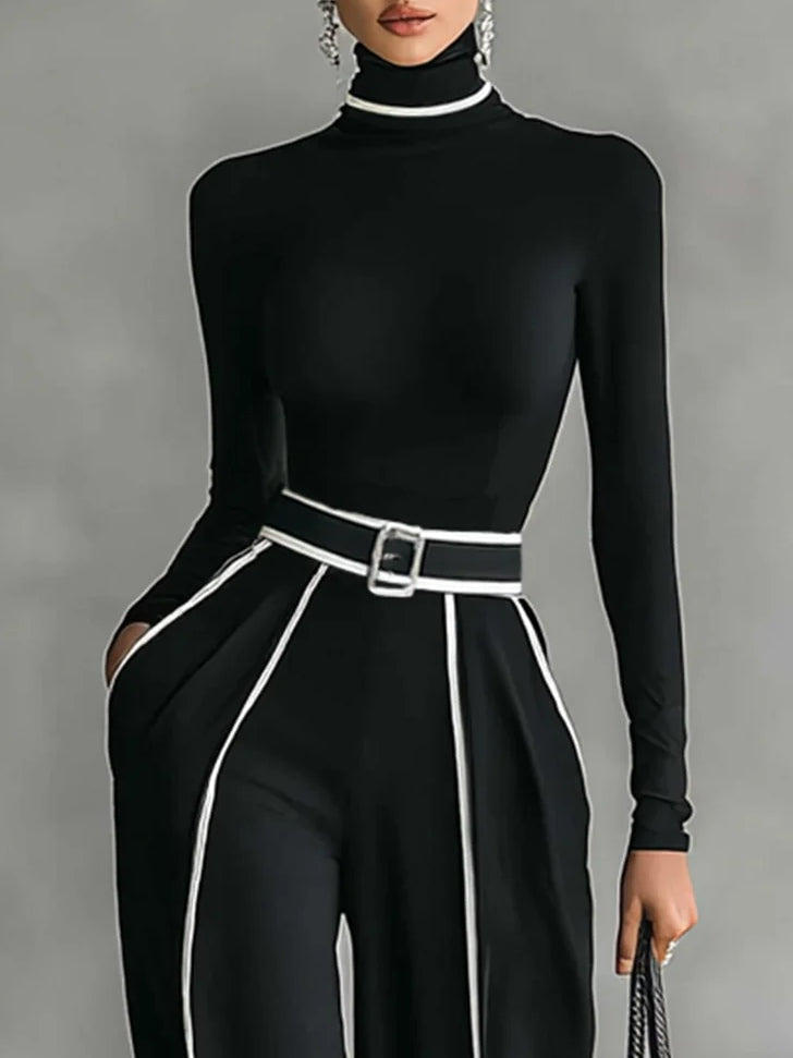 Alessia | Two Piece Turtleneck Set For Women