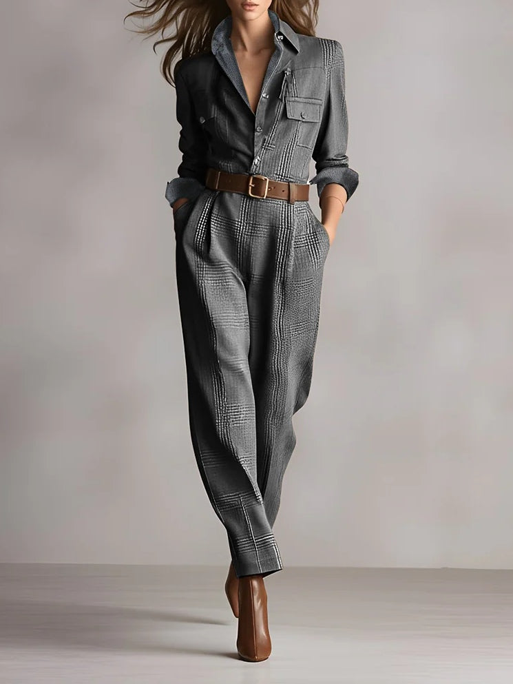 Althea | Tailored Utility Jumpsuit