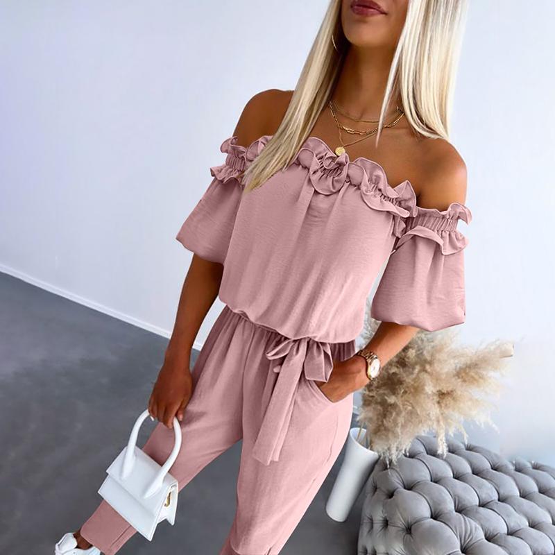 Camila | Off Shoulder Jumpsuit