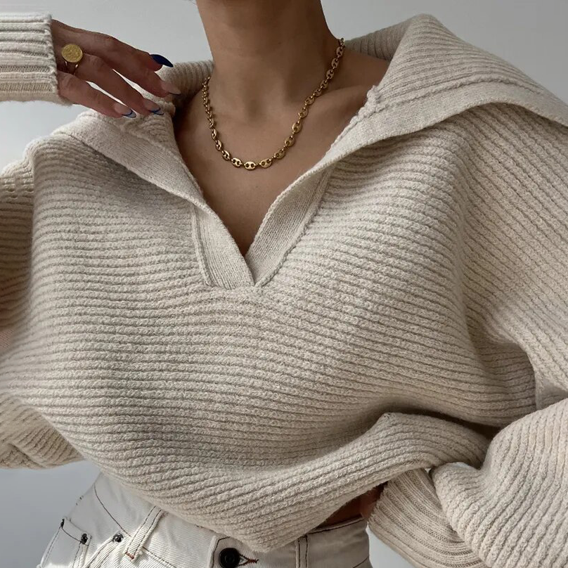 Amélie | Veloura Chunky Knitted Sweater