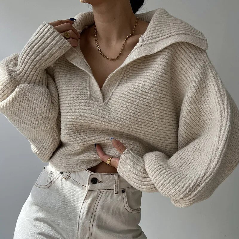 Amélie | Veloura Chunky Knitted Sweater