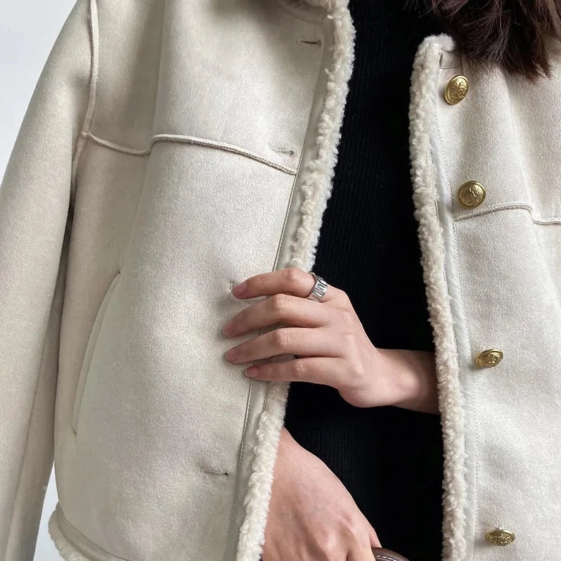Totême Sherpa Edge Jacket By Lilian-Thouram