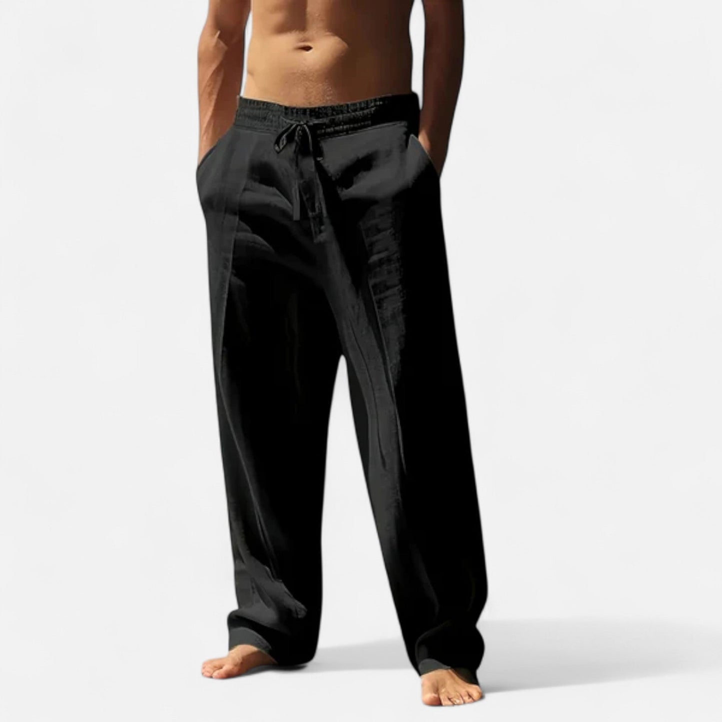 Veron| Men’s Relaxed Linen Trousers