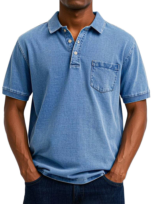 Maxime | Men's Casual Vintage Polo Shirt