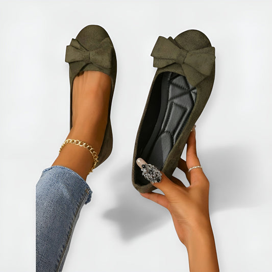 Haisley | Stylish Comfort Bow Flats
