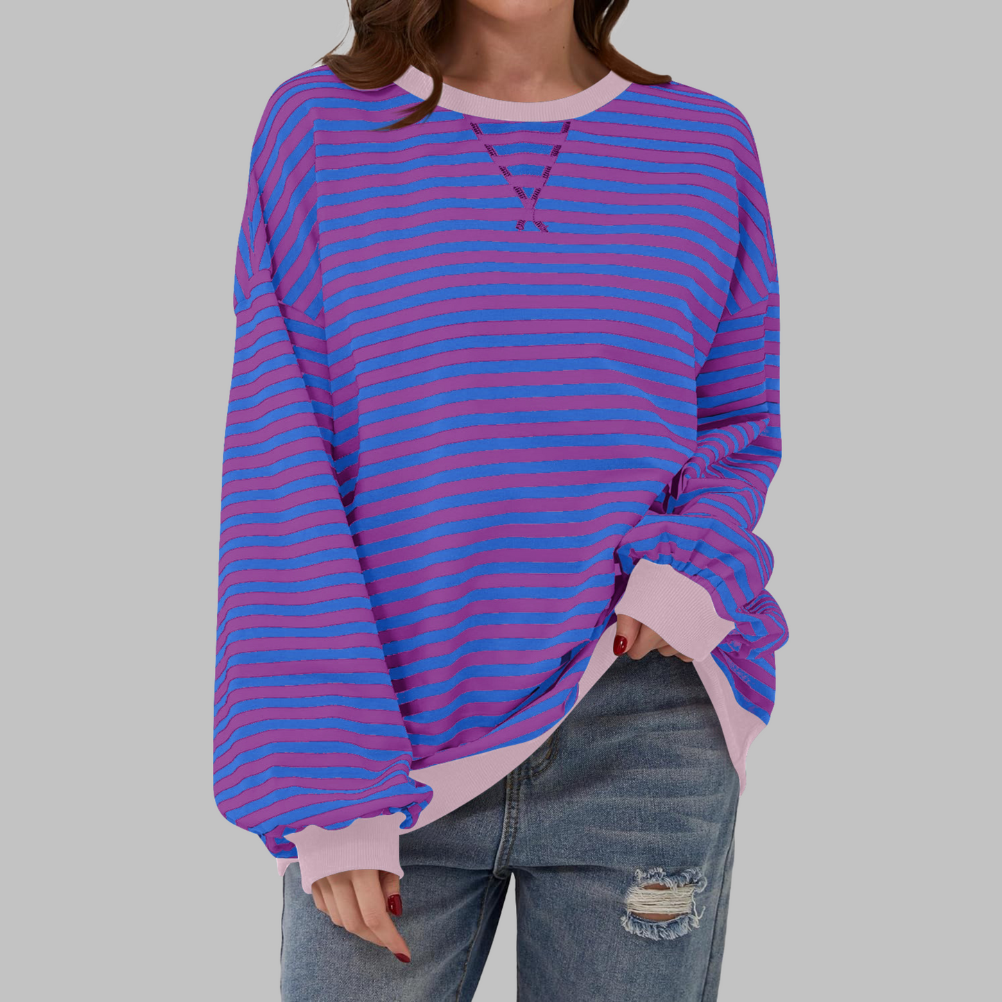 Luka | Striped Sweatshirt