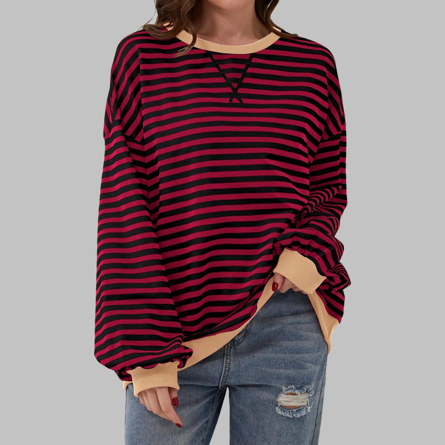 Luka | Striped Sweatshirt