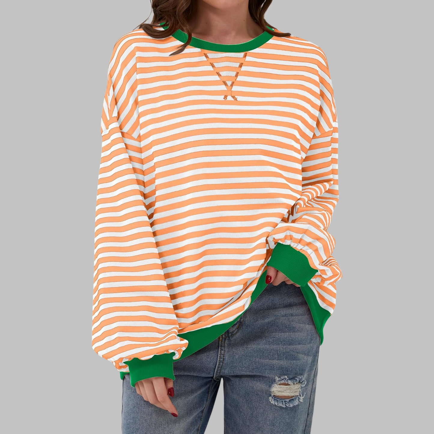 Luka | Striped Sweatshirt
