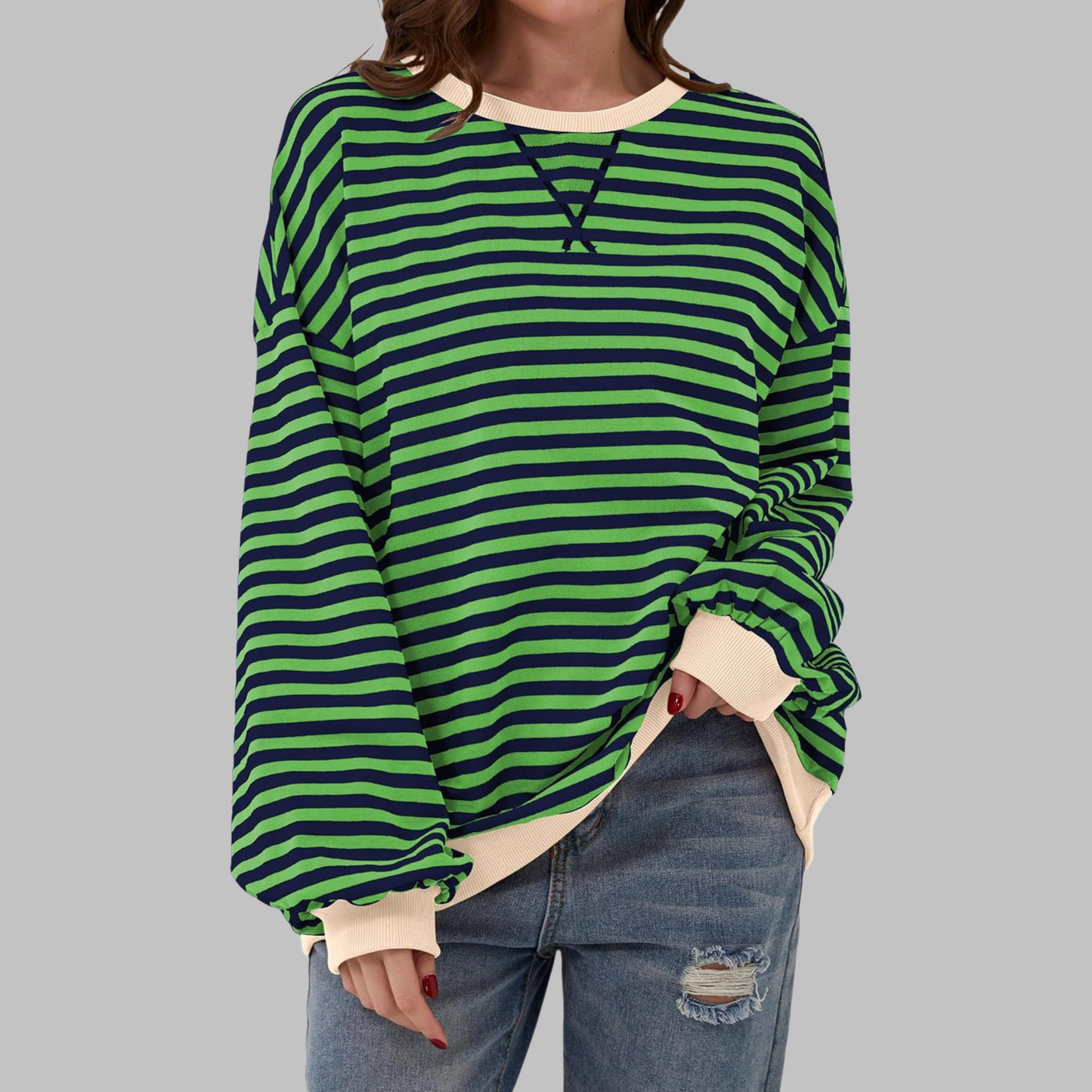Luka | Striped Sweatshirt
