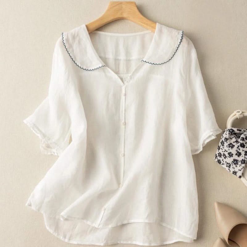 Adéle | Women's Linen Blouse