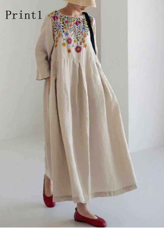April | Patchwork Pocket Dress