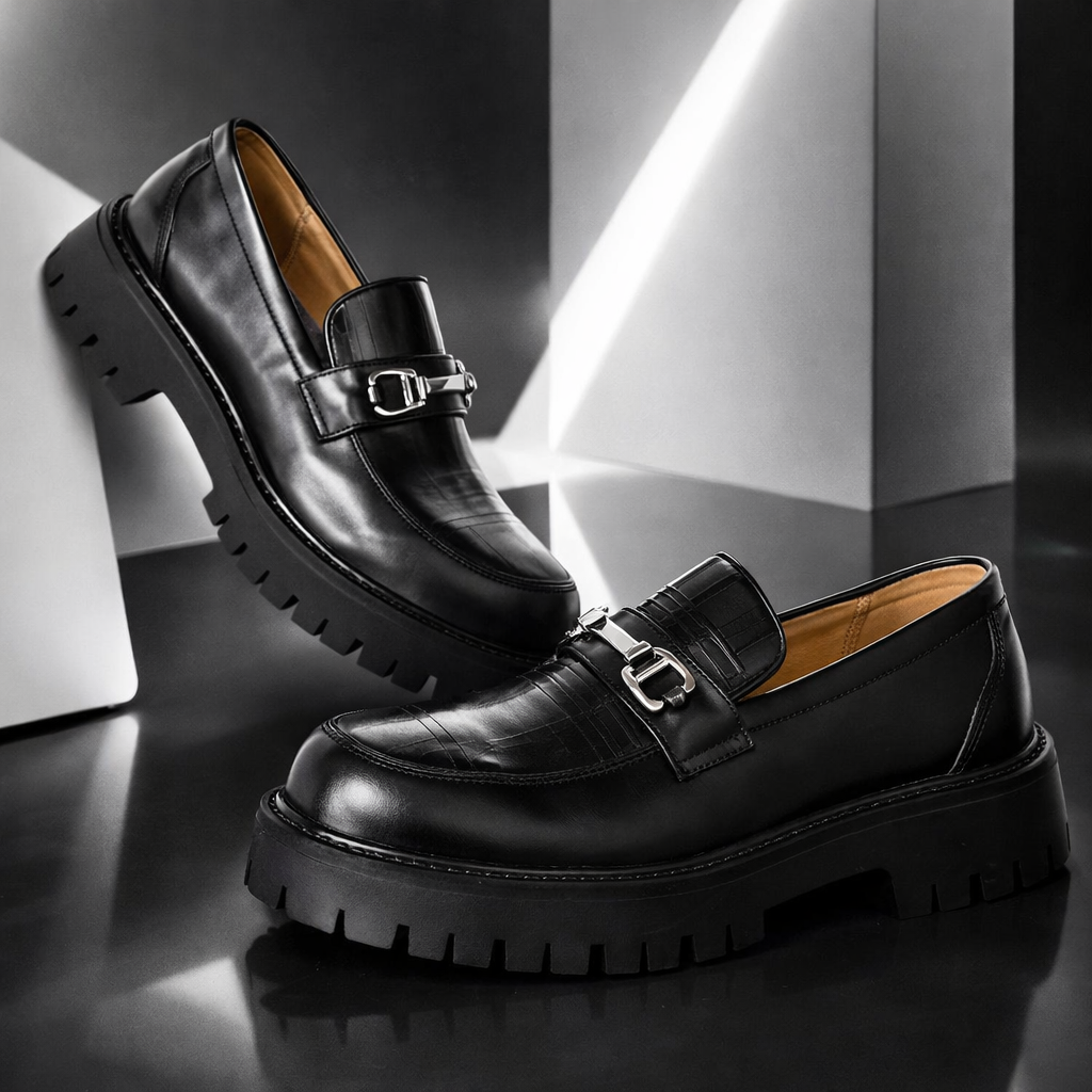 Rowan | Classic Derby Shoes With Lug Sole