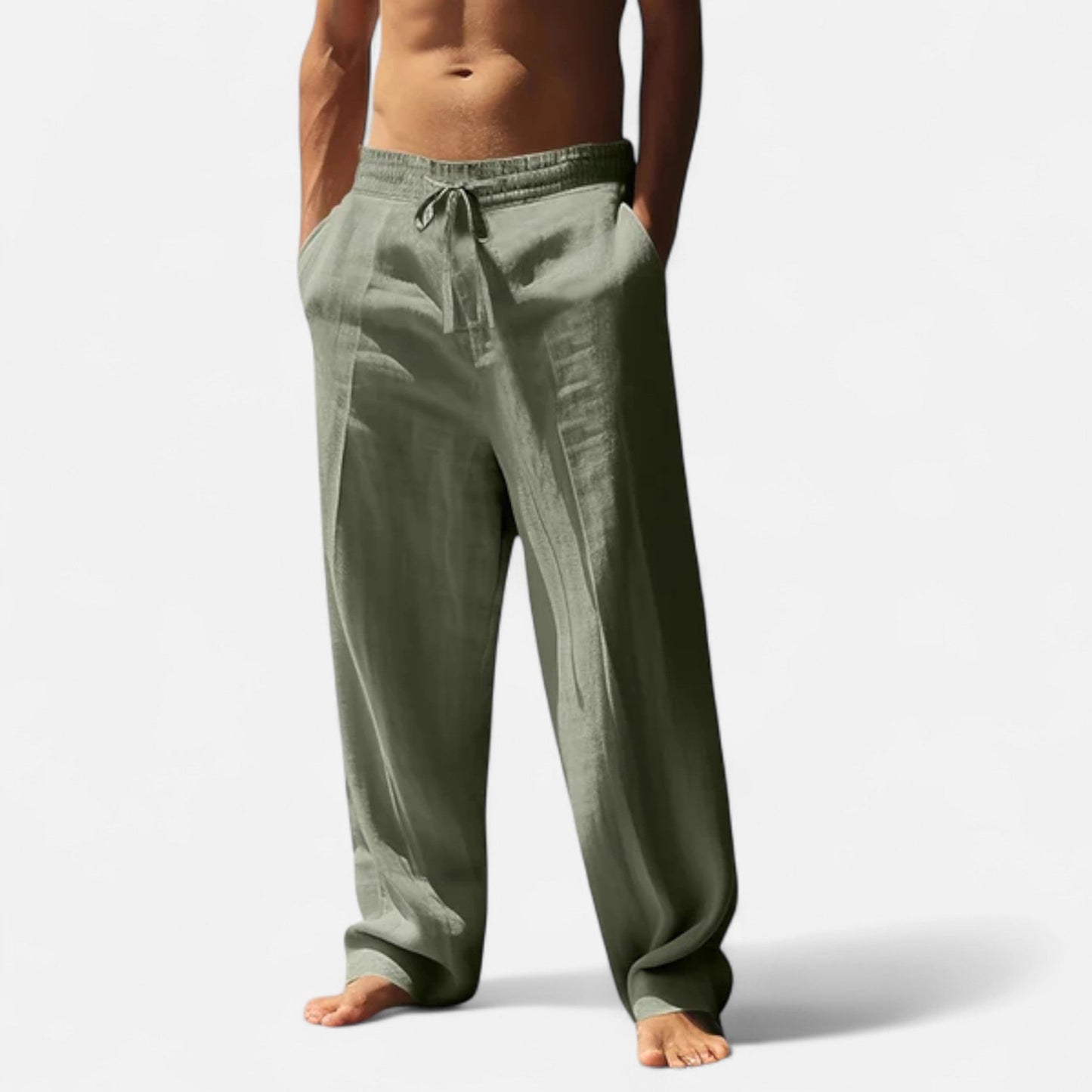 Veron| Men’s Relaxed Linen Trousers