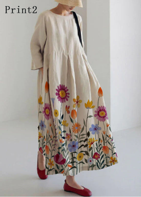 April | Patchwork Pocket Dress