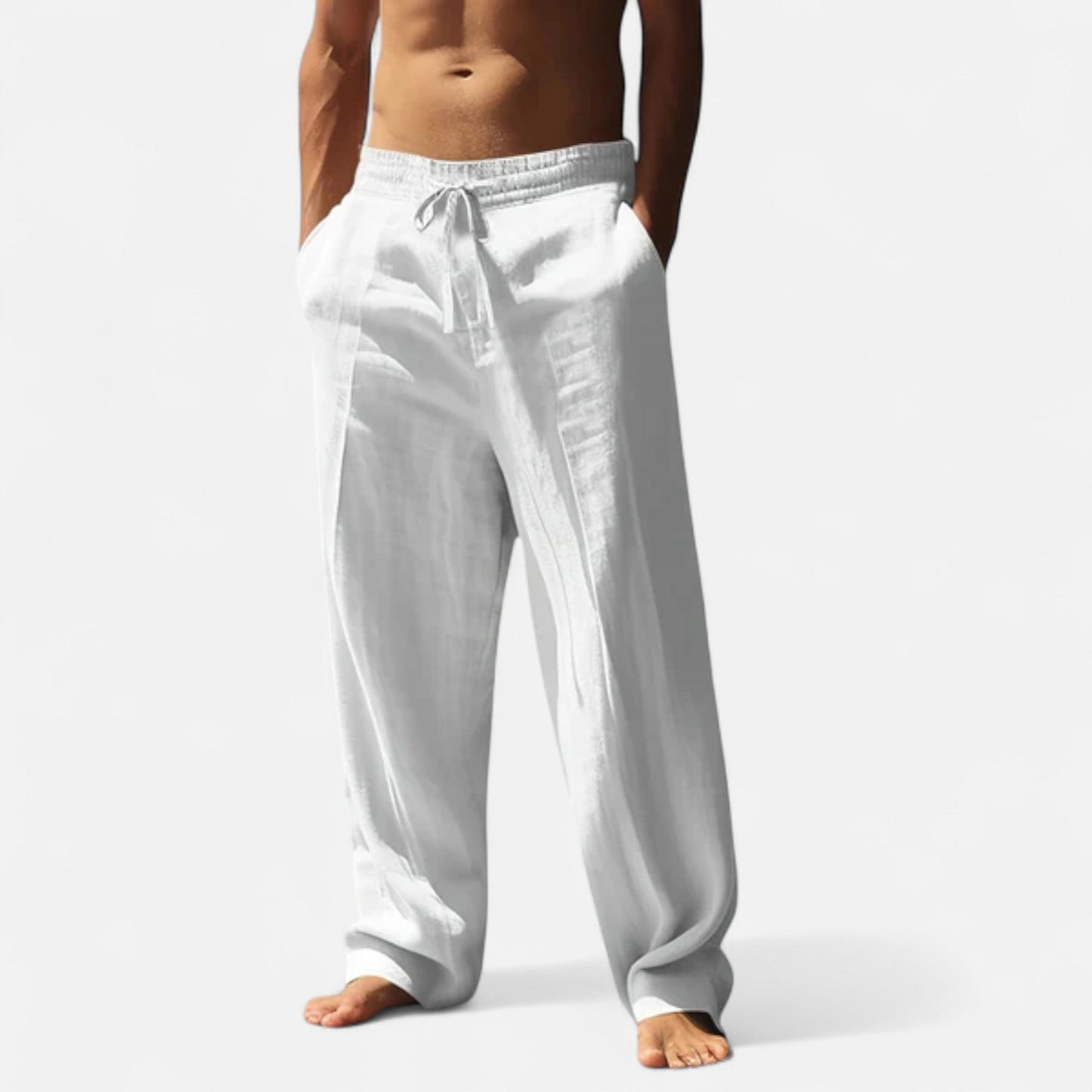 Veron| Men’s Relaxed Linen Trousers