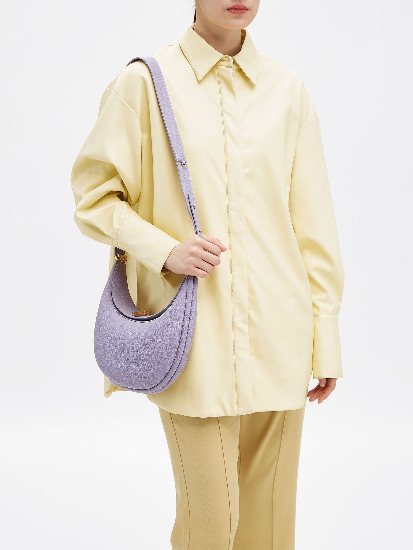 LunaGlow - Crescent Shoulder Bag