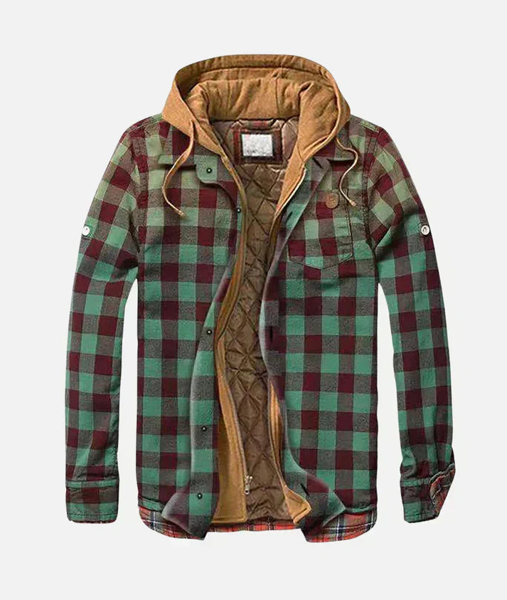 Lenoir | Patchwork Check Jacket For Men