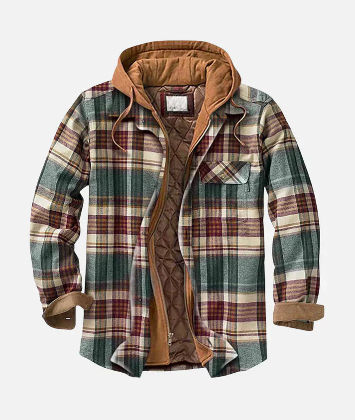 Lenoir | Patchwork Check Jacket For Men