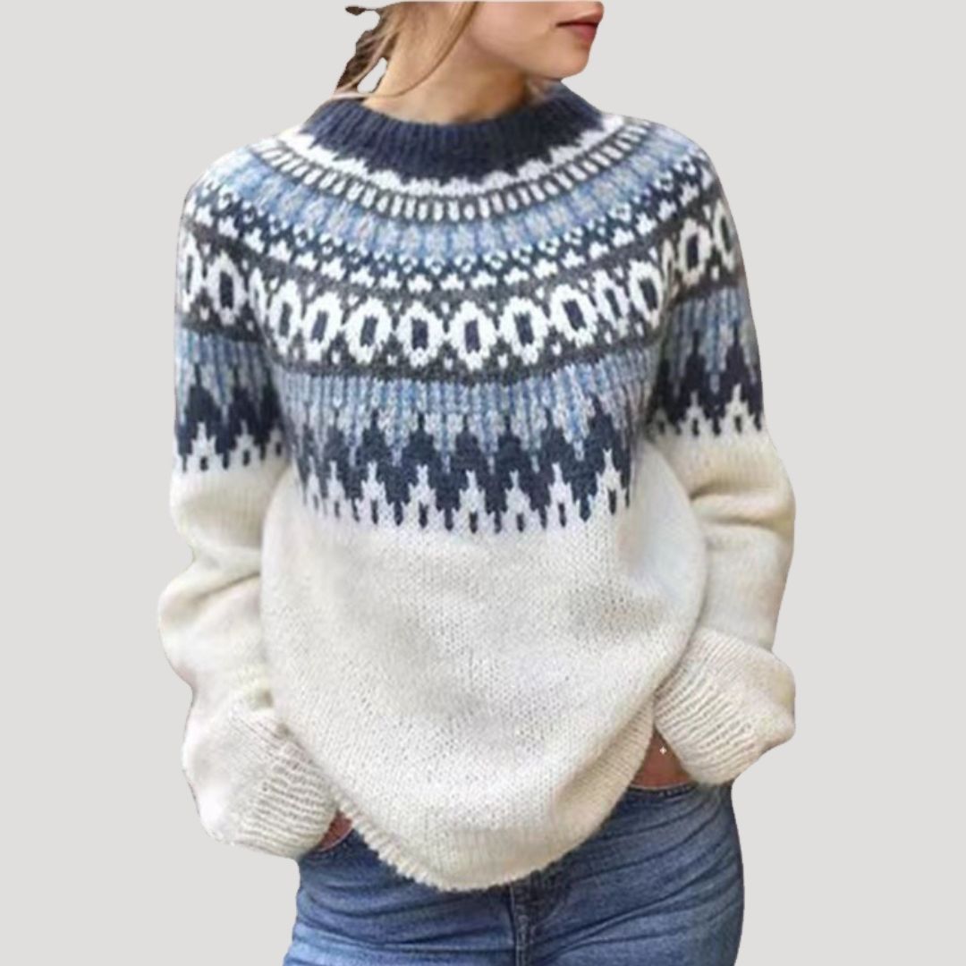Nordlyn - Fair Isle Jumper For Women