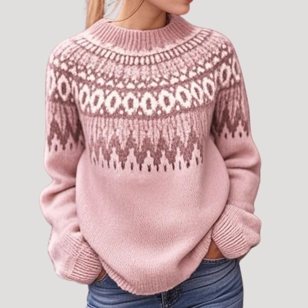 Nordlyn - Fair Isle Jumper For Women