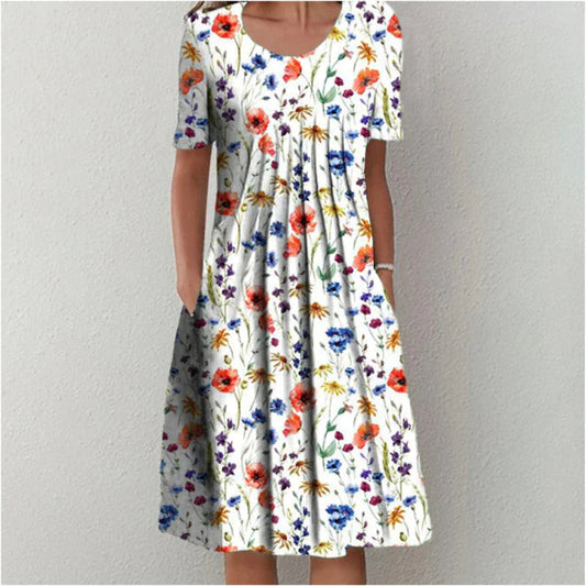 Grace - Elegant Cotton Dress