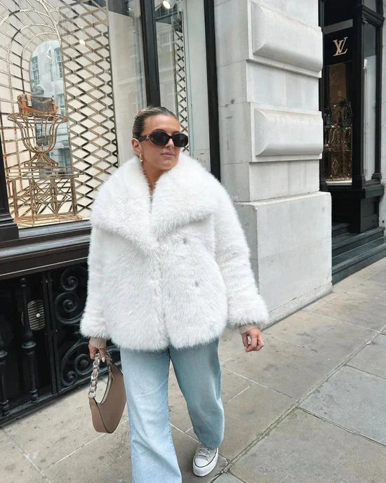 Macy - Synthetic Fur Coat
