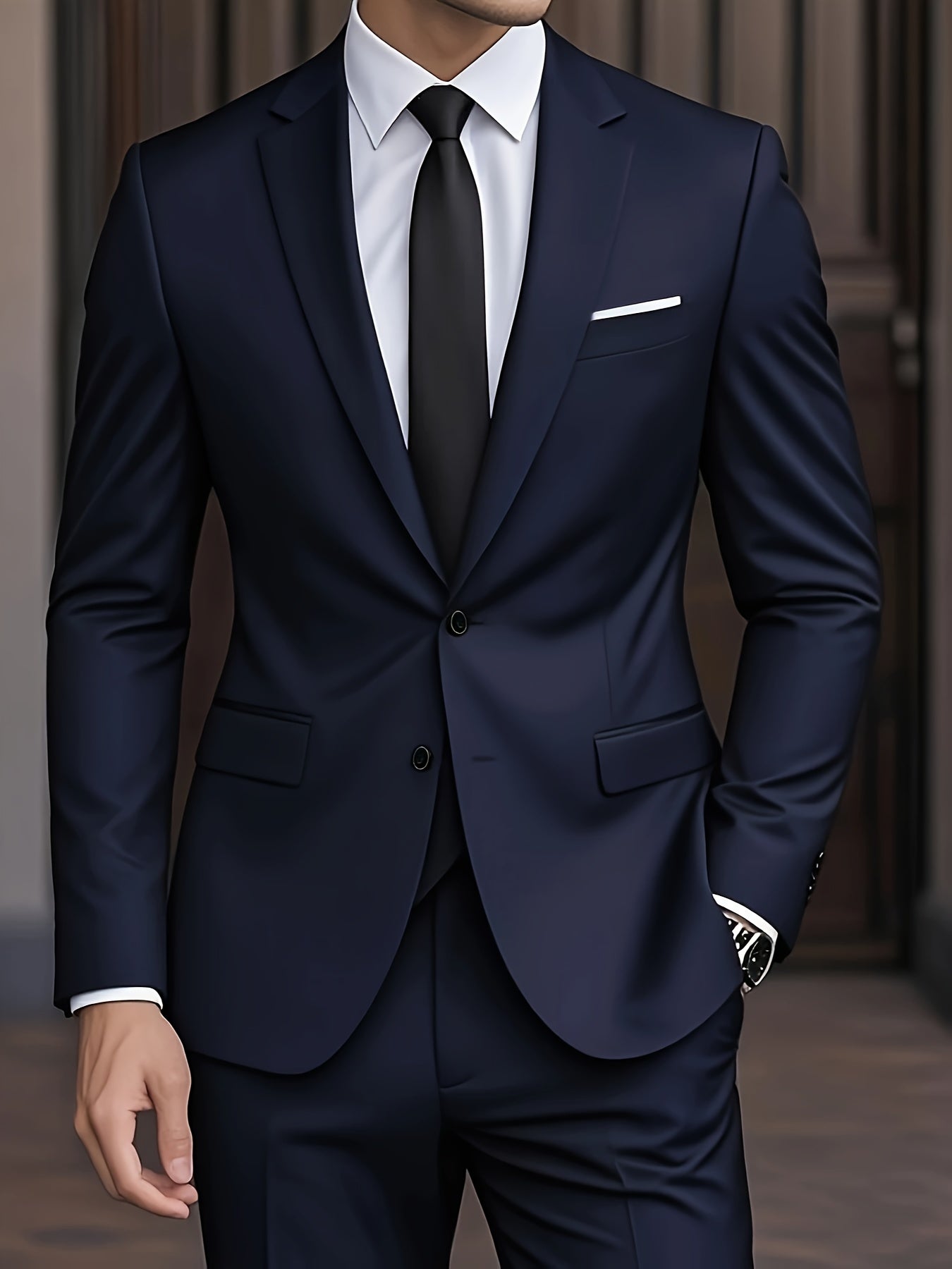Elite | Men's Two Piece Suit Set