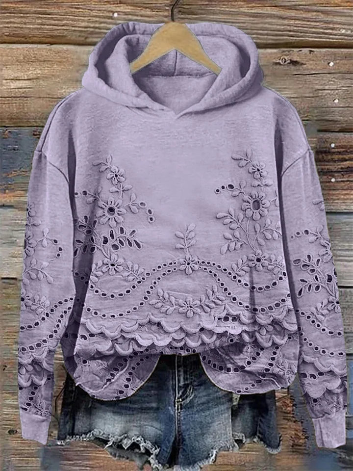 Elliott | Women’s Hoodies - Floral Embroidery