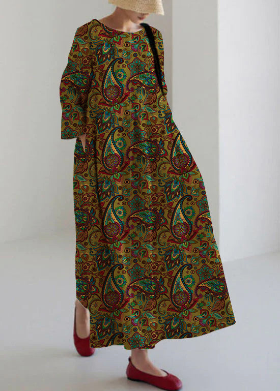 April | Patchwork Pocket Dress